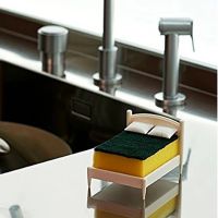 【CC】 Sponge Holder Washer Bed Shelf Innovative Sink Storage Drain Rack Accessories