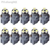 10pcs T6.5 V2 12mm Diameter Led Bulbs Car Dashboard Warning Indicator Light Instrument Cluster Lamp White Yellow Blue Green Red