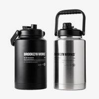 ♡K-Camping♡ [BROOKLYN WORKS] Stainless Portable Thermal Insulation Camping Outdoor Water Jug 3.8L