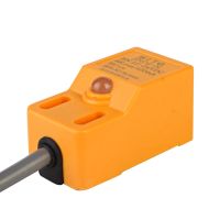 Square metal proximity switch SN04-N induction switch sensor limit switch three-wire NPN normally open 24v