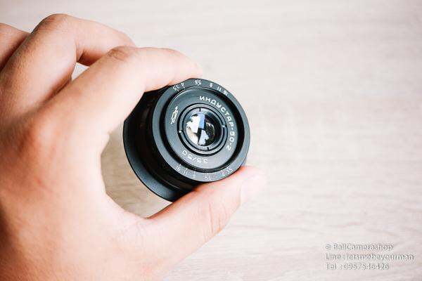 ขายเลนส์มือหมุน-industar-50mm-f3-5-black-ใส่กล้อง-nikon-dslr-ได้เลยไม่ต้องหา-adapter-infinity-focus-ไม่ได้