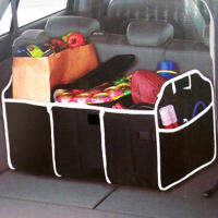 VODOOL Car Organizer Trunk พับของเล่นรถบรรทุกเก็บอาหาร Cargo คอนเทนเนอร์กระเป๋ากล่องสีดำรถจัดเก็บอุปกรณ์เสริม