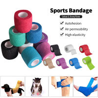 2.5/5ซม. * 4.5ม. Kinesiology เทป Self-Adhesive Elastic Bandage กีฬา Recovery เทปสำหรับเข่ามือข้อเท้า Wrap สายรัด Gym ฟิตเนสเทนนิสวิ่งเข่าป้องกันกล้ามเนื้อ