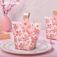 LBSISI 20pcs Paper Boxes Cookies Chocolate Birthday Baby Shower Favor