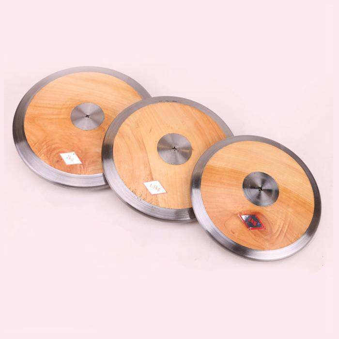 Wooden Discus Lempar Cakera 1kg Lazada