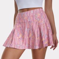 【CC】♝❄  Print Tennis Skirt Sport Waist Pleated Athletic Dry Skort