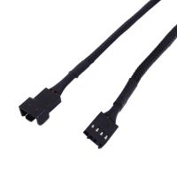 Connector Power Cable Adapter Wire Computer Case Extension 4Pin PWM CPU Fan Adapter