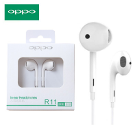 หูฟังของแท้ หูฟัง Oppo R11 Original Headset OPPO R11 รองรับทุกรุ่น Earphones 3.5mm.