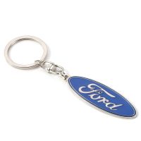 ▨❇☃ Car badge Keychains Men Car Bag metal KeyRing 4s gift For Ford Fiesta Mondeo Escape Kuga Focus 2 3 4 MK1 MK2 Mk4 Mk5 Mk7 styling