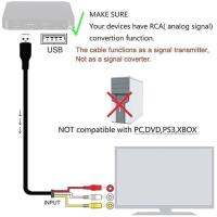 HDMI To AV HDMI To 3RCA Red Yellow White Difference 3RCA Audio Video HDMI TO Cable U4O6