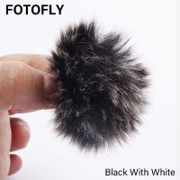 【support】 vvigft Lavalier ไมโครโฟน Furry ฝาครอบกระจกหน้ารถสำหรับ RODE Lapel Lavaliver Mic กระจก Wind Muff นุ่ม5มม./0.5ซม.