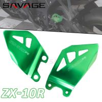 สำหรับ KAWASAKI ZX10R ZX10RR ส้นเท้าด้านหน้าเหยียบเท้า10R ZX 10RR NINJA 2011-2020 19อุปกรณ์ปกป้องป้องกันอุปกรณ์มอเตอร์ไซค์