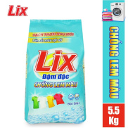 Bột giặt Lix chống lem màu 5,5KG