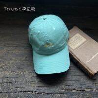 2023 ₪ High-grade color Tiffany blue soft-top baseball hat white and elegant womens summer without makeup and thin sunscreen capTH