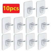 Adhesive Shelf Support Pegs Drill Free Nail Instead Holders Closet Cabinet Shelf Support Clips Wall Hangers wall hooks