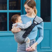 Multifunctional Baby Sling Wrap Infant Baby Carrier Breathable Ergonomic Adjustable Cotton Shoulder Carrier for Parents