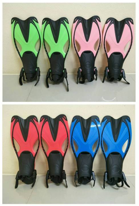 ตีนกบสำหรับเด็ก-ไซส์-s-m-no-24-29-ตีนกบใส่ว่ายน้ำ-ตีนกบใส่ดำน้ำ-kids-swimming-fins