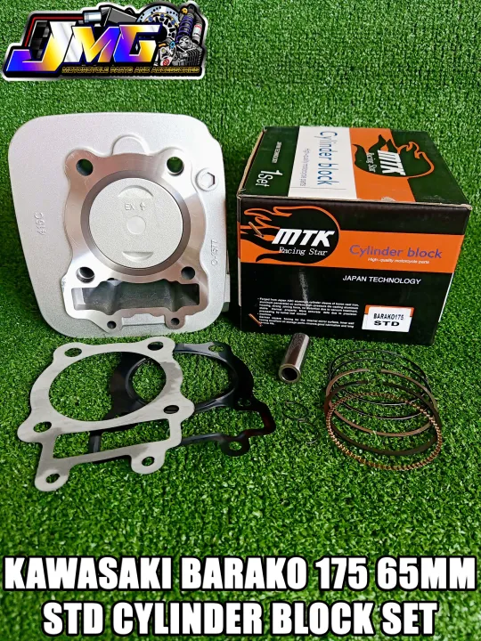 KAWASAKI BARAKO 175 65MM STANDARD CYLINDER BLOCK SET Lazada PH