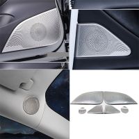 Accessori Interni Copertura Altoparlante Suono Cornice Paillettes Per Tesla Model 3 Accessori ต่อ Colonna Anteriore Tetto Cappucino