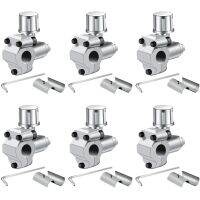 R AD-6Pack BPV-31 Piercing Valve Line Tap Valve Kits Adjustable Valve For Air Conditioners HVAC 1/4Inch,5/16Inch,3/8Inch