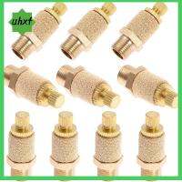 UHXF 10PCS 1/8 "NPT ท่ออากาศนิวเมติก ท่อทรงสูง ตัวควบคุมอากาศเผา แผ่นกั้นเสียง กระบอกสูบสำหรับสูบ