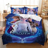 ❁ New Anna Elsa Bedding Set Queen King Size Frozen Bed Set Children Girl Duvet Cover Home TextilesComforter Bedding Sets