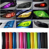 }{”:》" 13สีไฟรถยนต์ฟิล์มไวนิลสีอ่อนไฟหน้าไฟท้ายสำหรับ BMW F30 F10 E60 E90 E36 E34 E39 E91 E92 E46 E38 E65 M3 X3