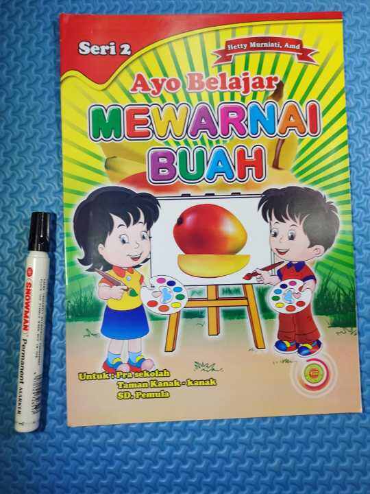 PROMO BUKU MEWARNAI / buku belajar anak 3 tahun/ Buku mewarnai anak tk