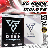 V-BOX STEREO ISOLATE DI BOX 2 แชลแนล ไดเร็กบอกซ์ กันไฟย้อน ปกป้องระบบเสียง vbox isolate อุปกรณ์งานดนตรี นักดนตรี งานระบบเสียง แปลงสัญญาณบาลานซ์ PA SOUND CENTER