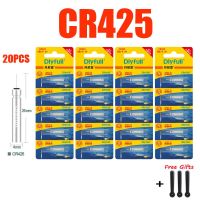 ▼ 20pcs/Lot CR425 Batteries Fishing Floats Disposable Battery 3V Night Light Electric Lithium Pin Cells Floater Accessories