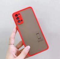 ?Case Vivo?เคสขอบสีหลังด้าน(บางรุ่นกันกล้อง บางรุ่นไม่กันกล้อง)สำหรับรุ่น Vivo y11,y12,y15,y17,y19,y91c,y95,y91i,y93,Y81,y53,y20,y12s,y30,y50,v9,v20,v20pro,v17,v17pro,