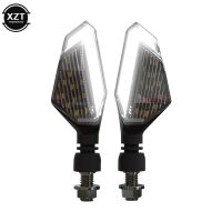 2pcs Motorcycle LED Turn Signal Lamps Left Right Signals Daytime Running Lights Indicators Blinkers Universal for Honda Kawasaki