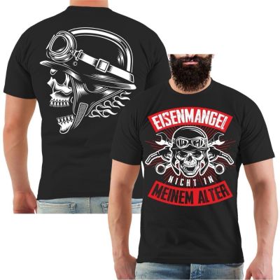 2019 Summer Round Neck Men T-Shirt Famous Clothing T-Shirt Biker Eisenmangel - Nicht In Meinem Alter Mc Club Mann Old T-Shirt XS-4XL-5XL-6XL