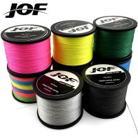 JOF ยี่ห้อสายตกปลา1000M 500M 300M 100M 8 Strands 4 Strands PE Multifilament ถักน้ำเค็ม Line