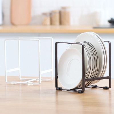 【CC】 Iron Shelf Dining Plate Tableware Dishes Drain Storage Rack