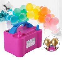 【Affordable variety of balloons】เครื่องเติมลมบอลลูนไฟฟ้ากำลังสูงลูกโป่งจำนวนมากบรรจุหัวฉีดคู่สำหรับวันเกิด