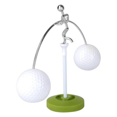 Steel Balance Physics Toy Kinetic Desktop Toy Physics Balance Science Toy Golf Ball Balance Toy Weightlifter Stress Relief Sculpture Balancing Decompressive Science Toy serviceable