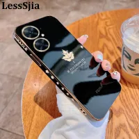 เคสมือถือสำหรับ Huawei Nova 11i ฝาหลังส่องแสงเมเปิ้ลนิ่มป้องกันทุกสัดส่วนดีไซน์ใบซิลิโคนสำหรับ Huawei Nova 11i เคสใส่โทรศัพท์