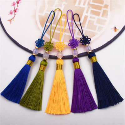 13cm 13cm Hanging Rope Tassel Hanging Rope Tassel DIY Key Chain Bag Pendant Phone Lanyard Bookmark Tassel Jewelry Gift 13cm Chinese Knot Tassel 13cm Hanging Rope Tassel Key Chain Bag Pendant