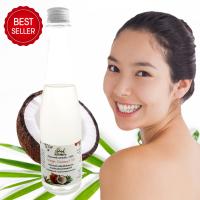 น้ำมันมะพร้าว เกรดพรีเมี่ยม สกัดเย็น ธรรมชาติ (500 มล.) Cold Pressed Coconut Oil 100% บำรุงผิวหน้า ผิวกาย เส้นผมนุ่ม มี อย.