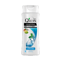 แชมพู คิวลีน สูตรเย็นสดชื่น สีฟ้า Qlean QLEAN Menthol Shampoo 170ml.. 1pc.