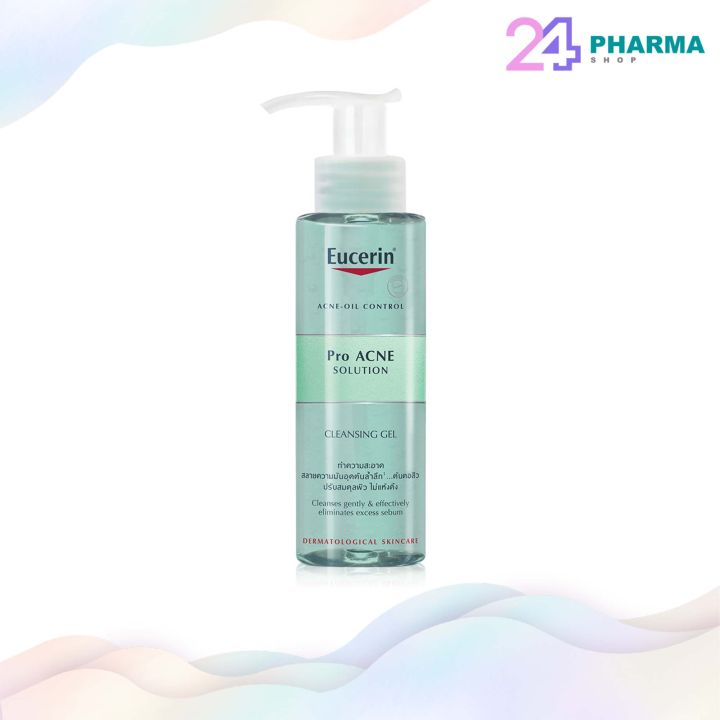 eucerin-pro-acne-cleansing-gel-200ml-ยูเซอรีน-เจลล้างหน้า-ผิวเป็นสิว