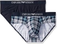 กางเกงในชายEmporio Armani Mens Pattern Mix 2-Pack Brief