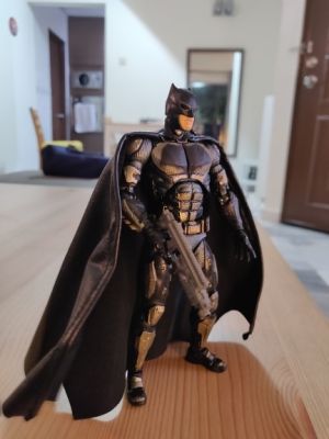 ZZOOI MAFEX 064 Batman Tactical SUIT Ver. The Dark KNight DC Justice League PVC Action Figure Collectible Model Toy 16cm