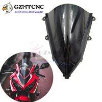 ที่บังลมสำหรับ Honda CBR650R CBR 650R 2019-2023กระจกบังลมสำหรับที่บังลมทัวร์ชมสปอยเลอร์สีดำใส