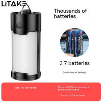 หลอดไฟเต็นท์ฉุกเฉินอเนกประสงค์ชาร์จยูเอสบีแบบพกพาไฟแสงอาทิตย์กลางแจ้ง LITAKE ตะเกียงตั้งแคมป์