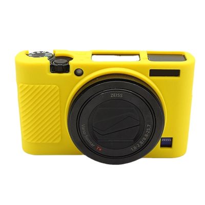 เคสป้องกันกล้องซิลิโคนแบบนิ่ม RX100สกินสำหรับโซนีป้องกันร่างกายกระเป๋าครอบ RX100 III IV RX100 V VI RX100 VII