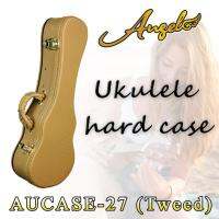 ANGEL Ukulele hard case Uk-S AUCASE-27-Tweed IM กล่องอูคูเลเล่