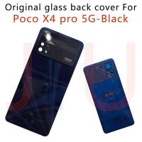 6.67 "สำหรับ Poco X4 Pro 5G เคสหลังหน้าจอโทรศัพท์ฝาหลังปิดโทรศัพท์หลังส่วนหลังของเครื่อง Pocophone อะไหล่สำหรับ Poco X4 Pro 5G