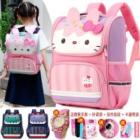 【Hot Sale】 New three-dimensional schoolbag girls elementary school students grades 1-3-6 explosive style boys lightweight ridge protection waterproof childrens backpack 5